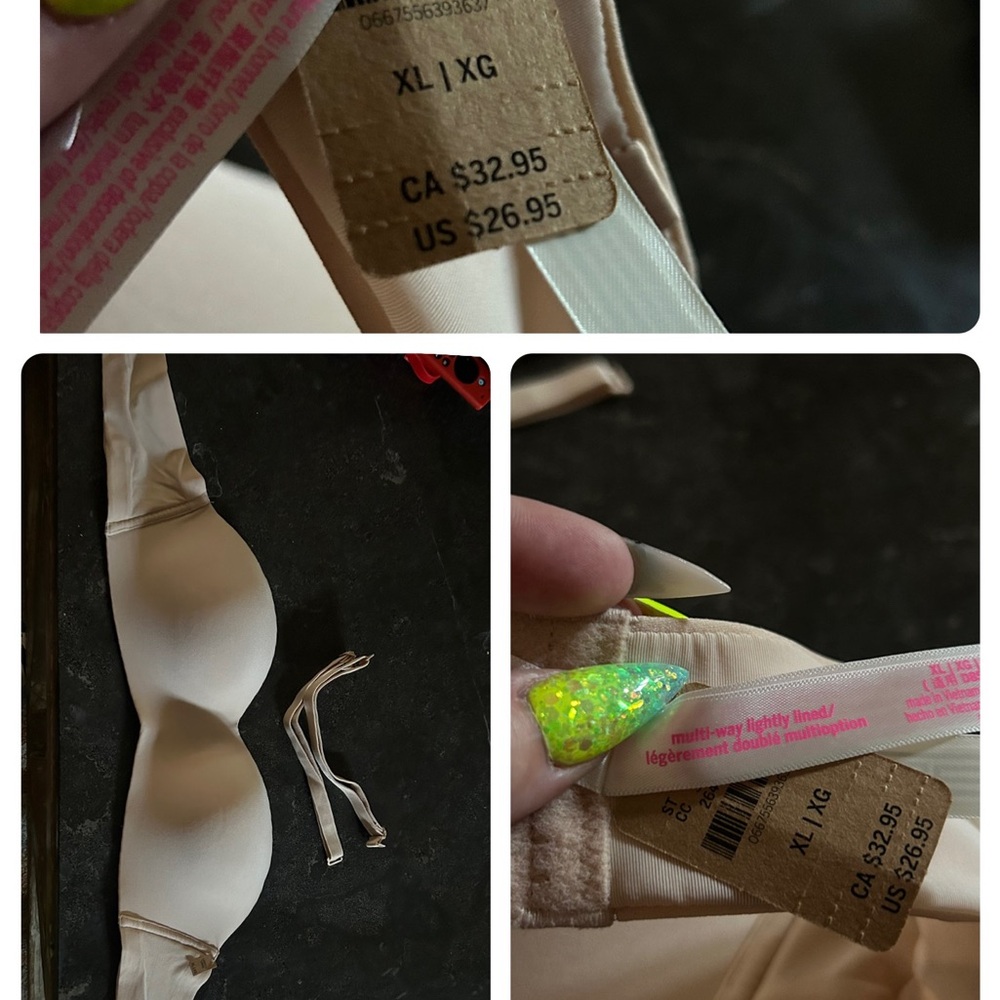 Victoria secret pink multiway lightly padded bra